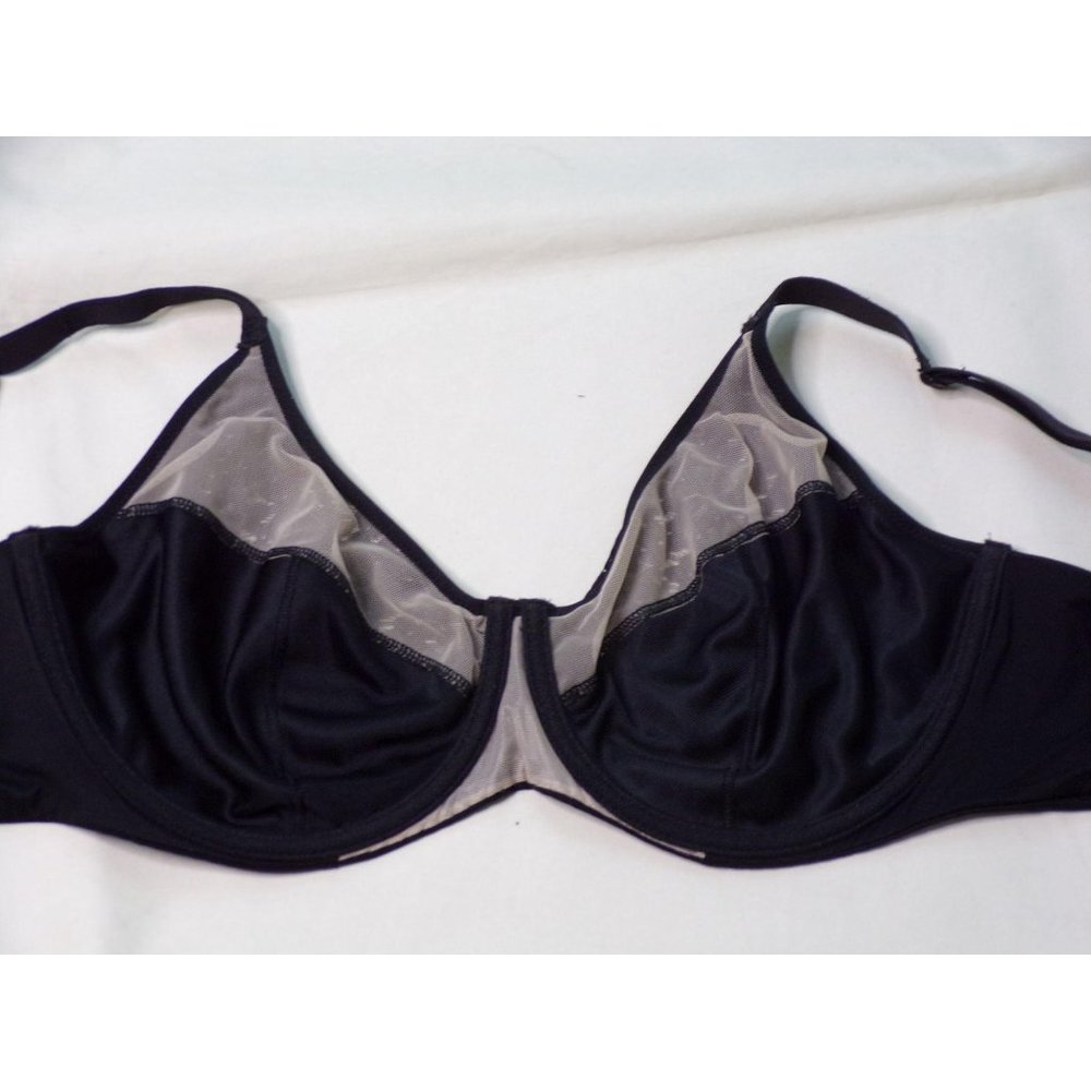 CHANTELLE Norah Underwire Non-Padded Bra Black 34DDDD #13F1 NEW - Picture 11 of 12